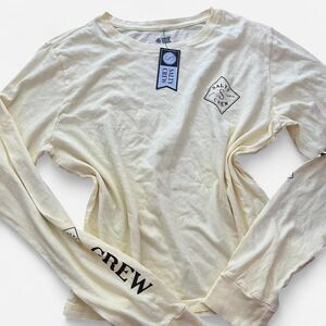 Salty-crew Women's Cream and Yellow Shirt